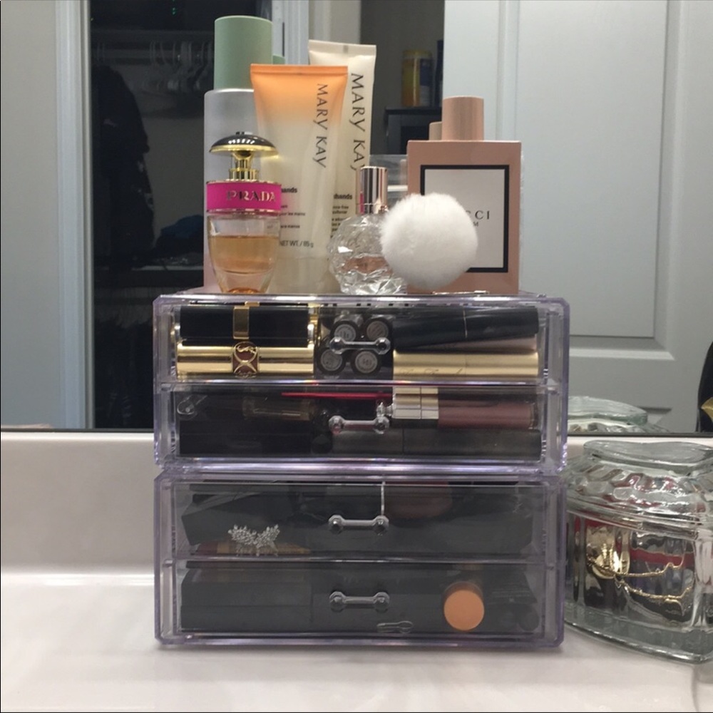 2 STACKABLE MAKEUP 💄 ORGANIZER DRAWER 😍